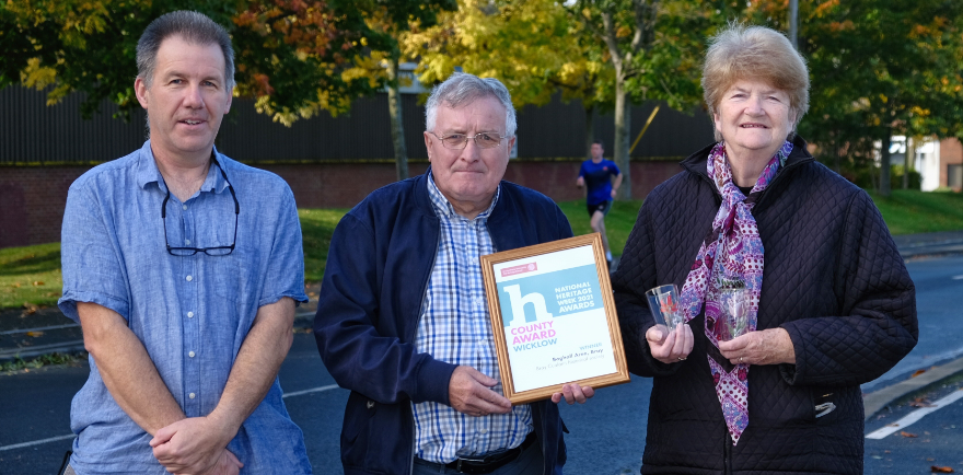 Bray Cualann Historical Society- National Heritage Week 2021, winners of County award, Boghall